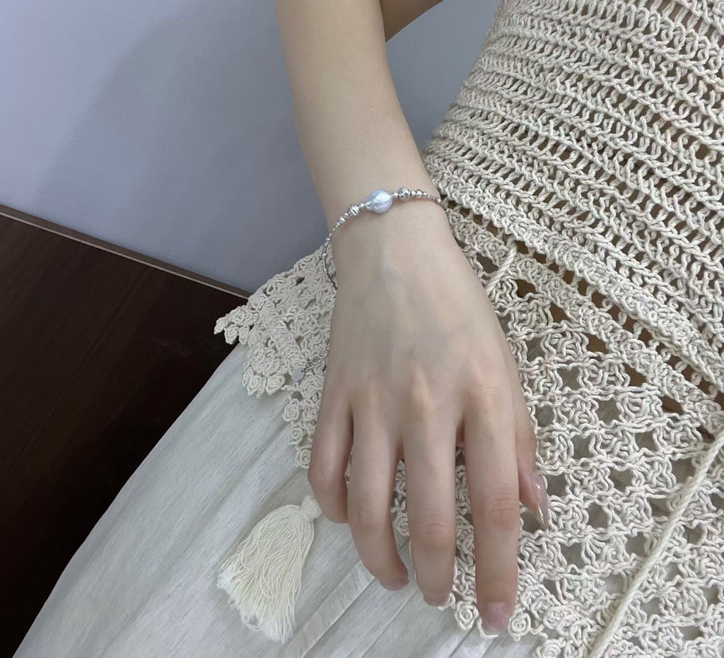 Ocean Pearl Adjustable Bracelet