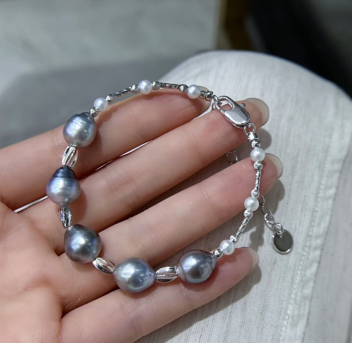 Tahitian Baroque Pearl Bracelet