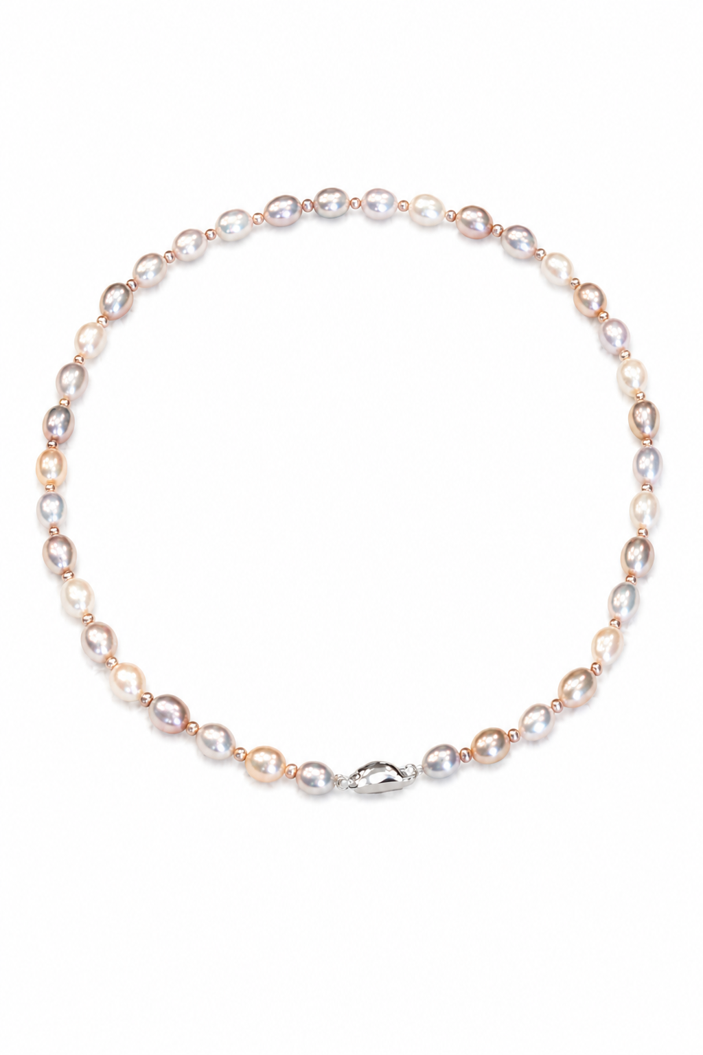 Multicolor Natural Freshwater Pearl Necklace