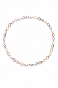 Multicolor Natural Freshwater Pearl Necklace