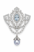 Vintage Freshwater Pearl Brooch