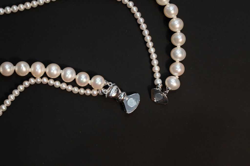 Double Strand Freshwater Pearl Necklace