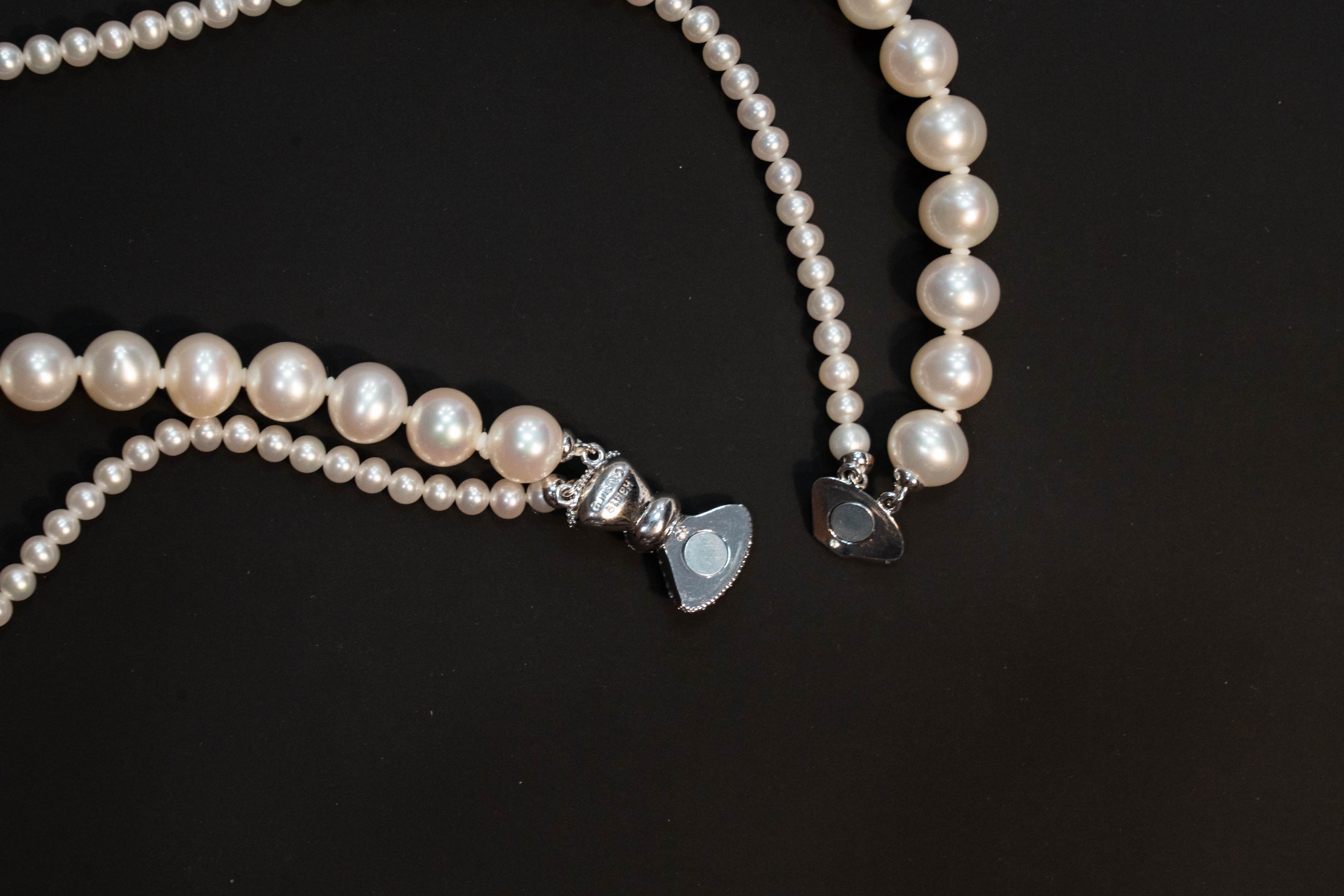 Double Strand Freshwater Pearl Necklace