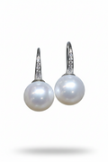 Natural Freshwater Pearl Sterling Silver Stud Earrings