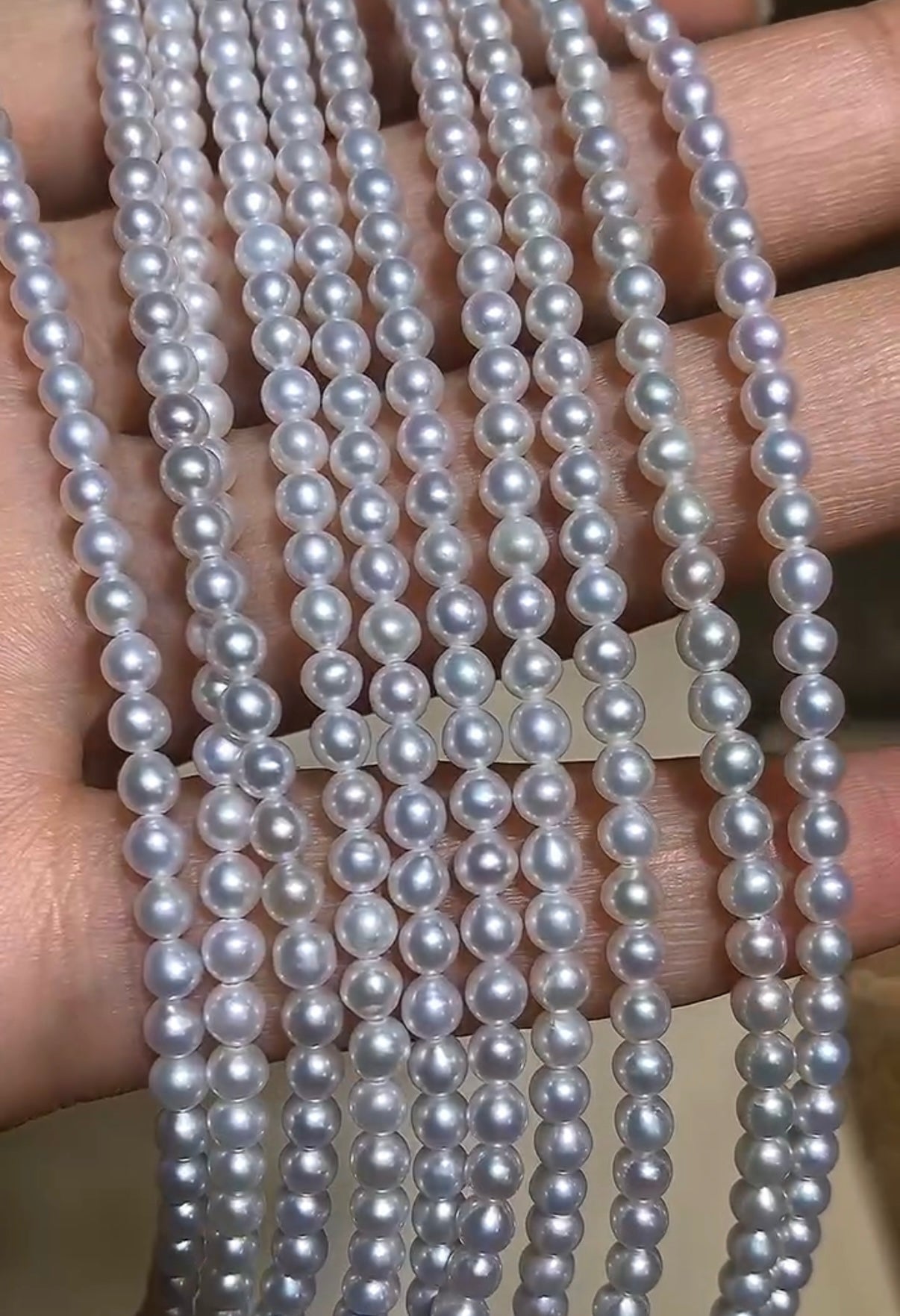 3–4mm Freshwater Pearl Necklace