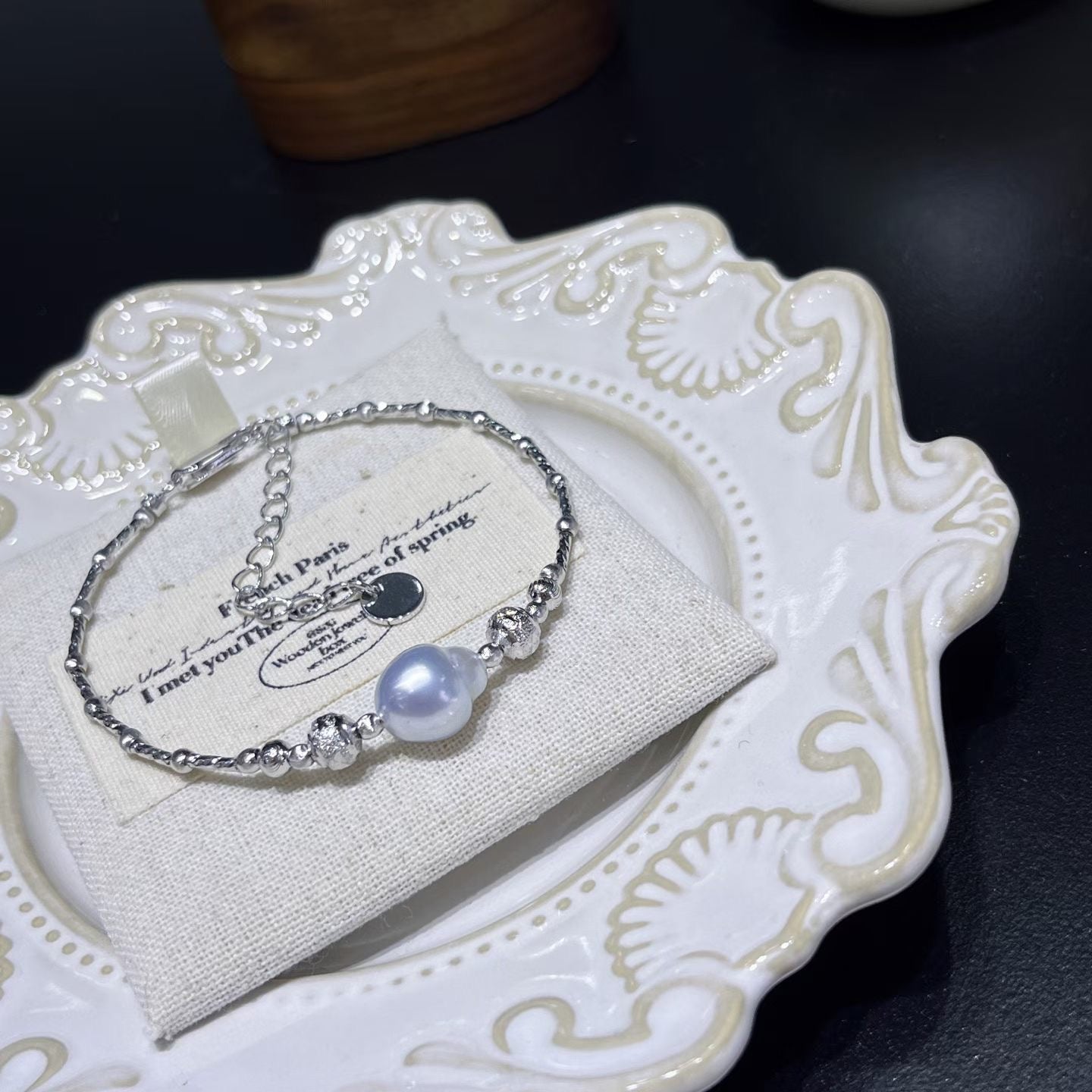 Ocean Pearl Adjustable Bracelet