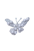 Natural Freshwater Pearl Butterfly Pin Brooch
