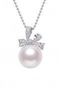 Australian South Sea Pearl Bow Pendant Necklace