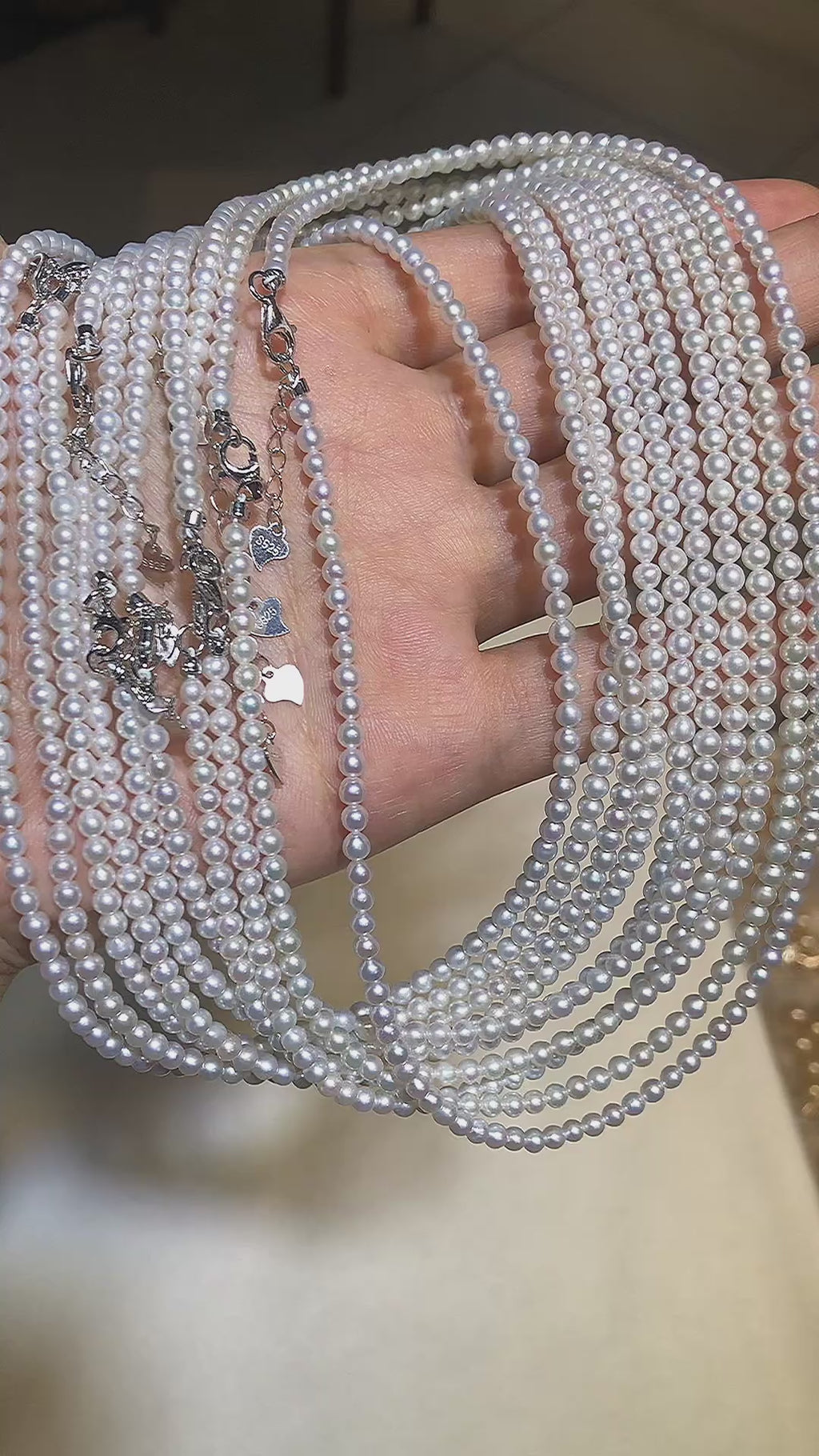 3–4mm Freshwater Pearl Necklace